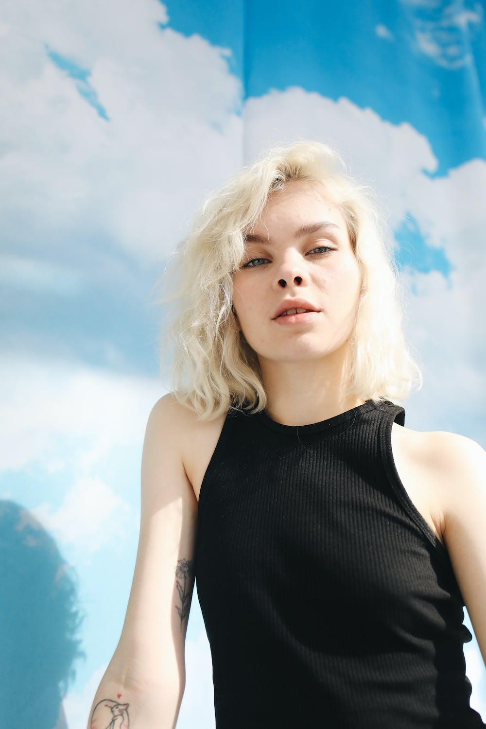Basic Short Sleeve Scoop Neck Crop Top