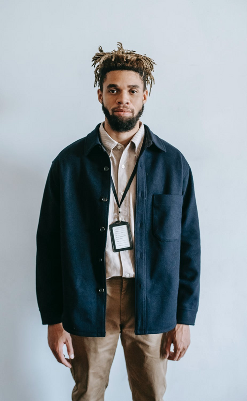 Long-Sleeve Quilted Lined Jacket