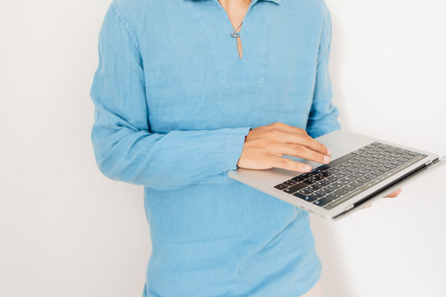 Casual Slim-Fit Flannel Shirt